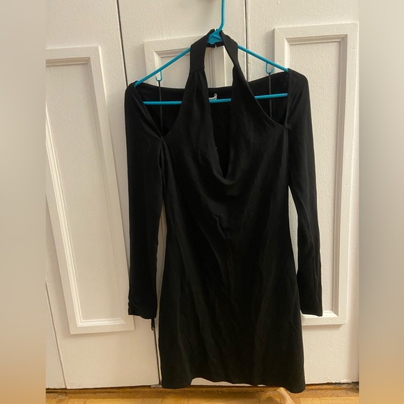 NWT Reformation Black Midi dress - Picture 4 of 8